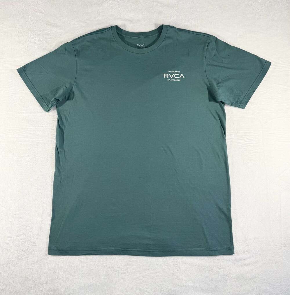 RVCA The Balance of Opposites Standard Tee 2XL Green